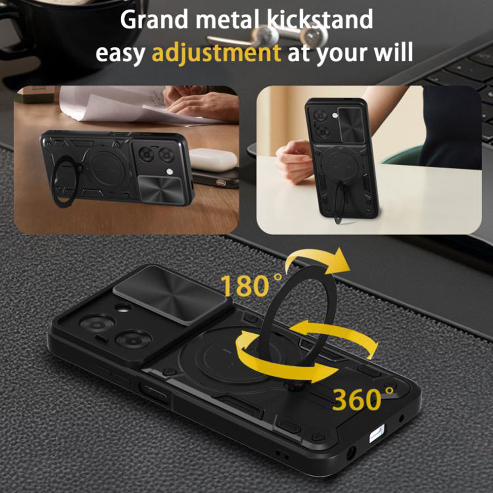 Puzdro pre Xiaomi Redmi A5 4G (Regionálne), Techsuit, CamGuard Pro, Čierna