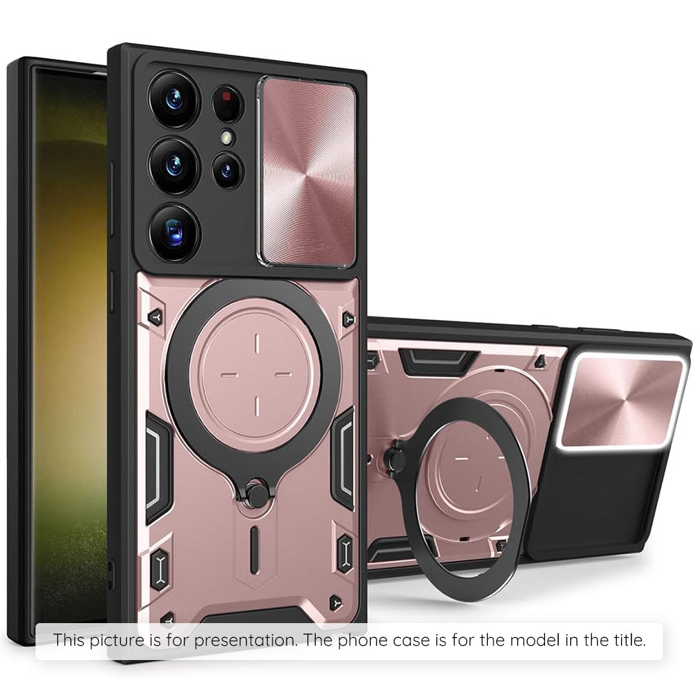 Puzdro pre Xiaomi Redmi A5 4G (Štandard), Techsuit, CamGuard Pro, Ružovo-zlaté