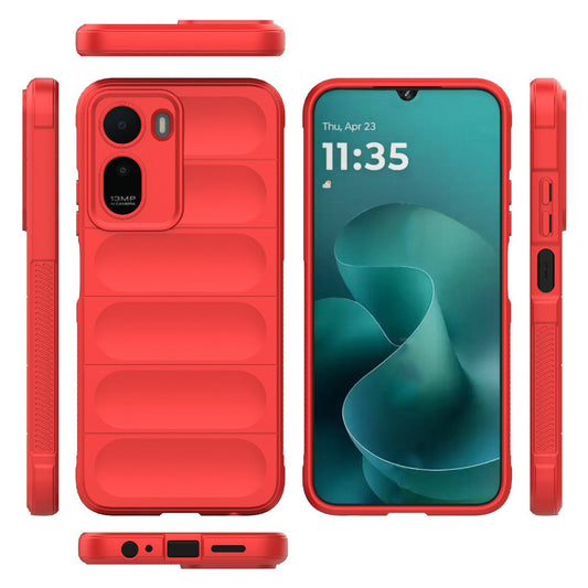 Obal na Xiaomi Redmi A7 Pro 4G, Techsuit, Magic Shield, červený