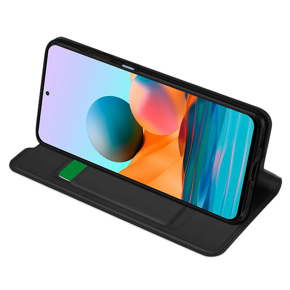 Puzdro pre Xiaomi Redmi Note 10 Pro Max / Note 10 Pro, Techsuit, Magskin Book, Čierne