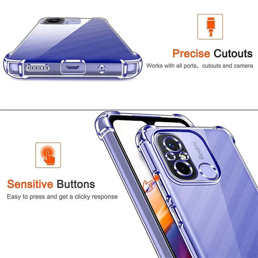 Obal na Xiaomi Redmi Note 12 Pro 4G / Note 11 Pro 5G / Note 11 Pro, Techsuit, odolný proti nárazom, priehľadný