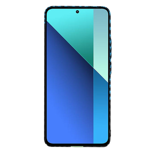 Puzdro pre Xiaomi Redmi Note 13 4G, Techsuit, Carbonite FiberShell, Čierna Bleu