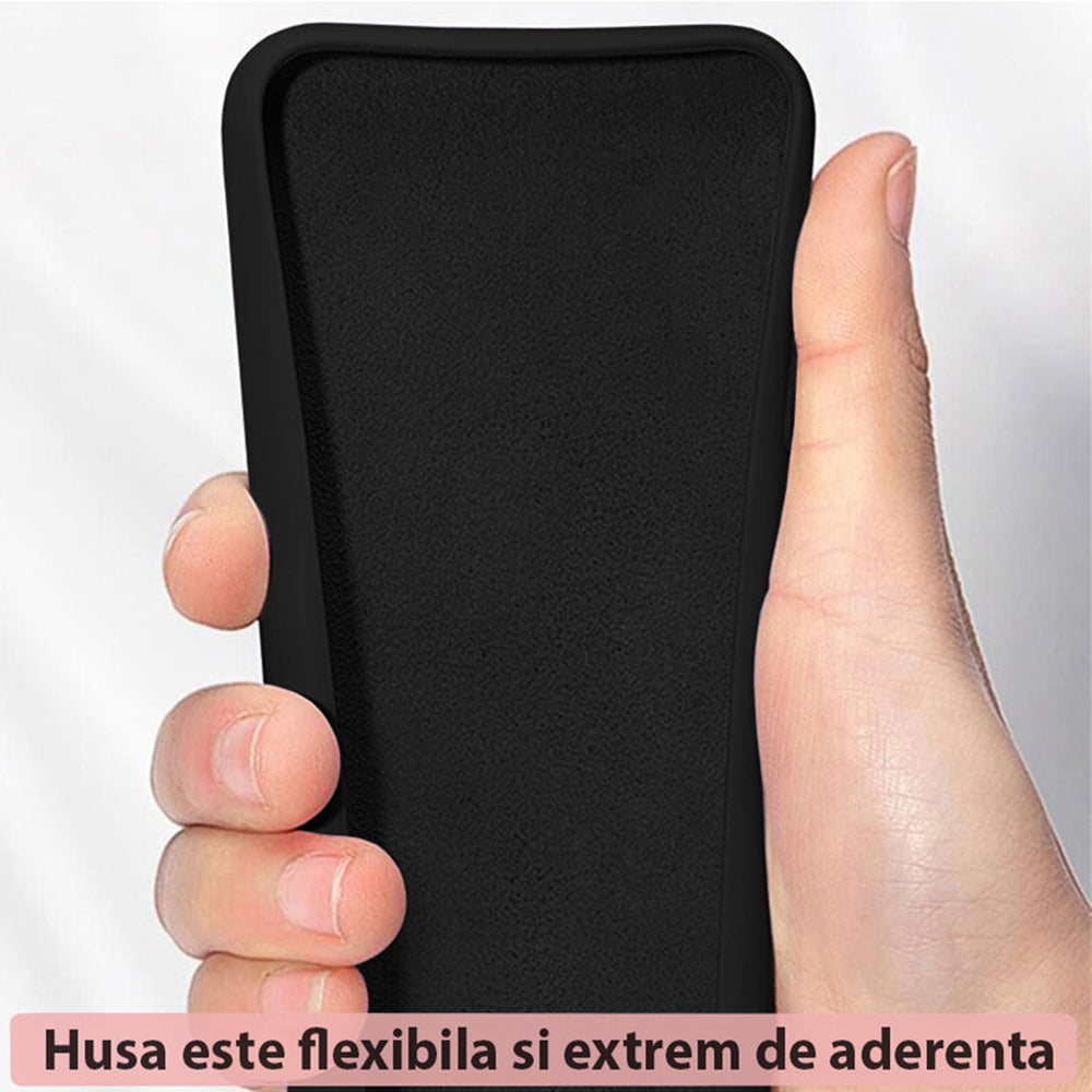 Puzdro pre Xiaomi Redmi Note 13 4G, Techsuit, Soft Edge, Čierne