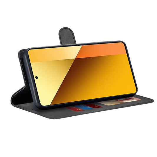 Puzdro pre Xiaomi Redmi Note 13 5G, Techsuit, Diary Book, Čierne