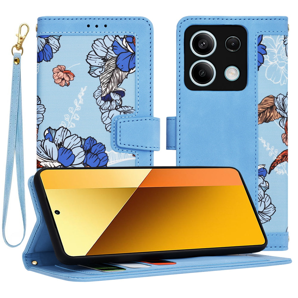 Puzdro pre Xiaomi Redmi Note 13 5G, Techsuit, FlipCraft, modré
