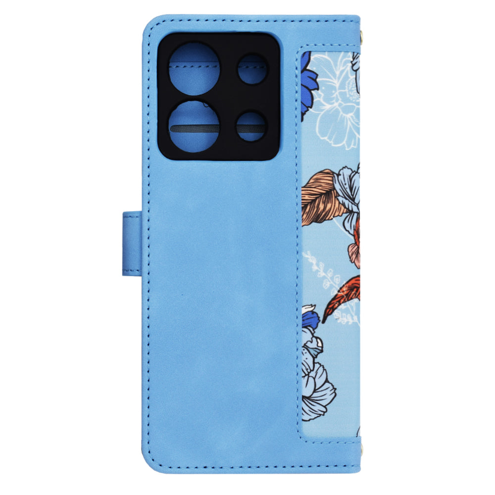 Puzdro pre Xiaomi Redmi Note 13 5G, Techsuit, FlipCraft, modré