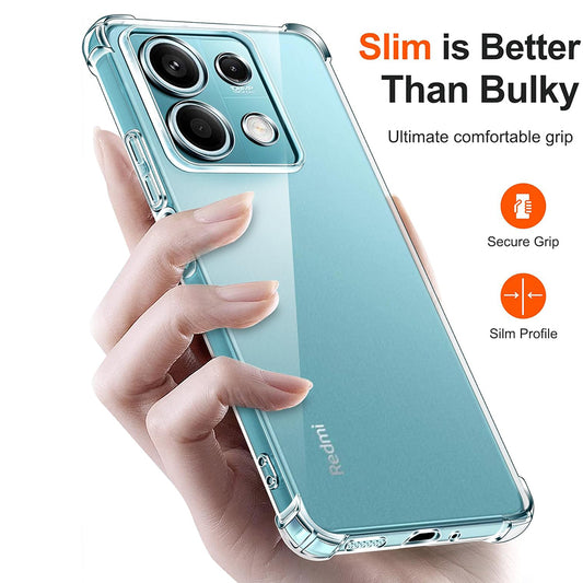 Obal na Xiaomi Redmi Note 13 Pro 4G / Poco M6 Pro 4G, Techsuit, odolný proti nárazom, priehľadný