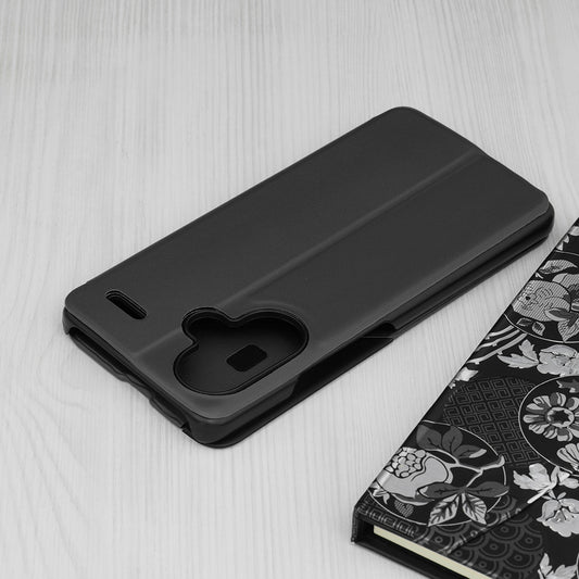Puzdro pre Xiaomi Redmi Note 13 Pro+, Techsuit, eFold, Čierna
