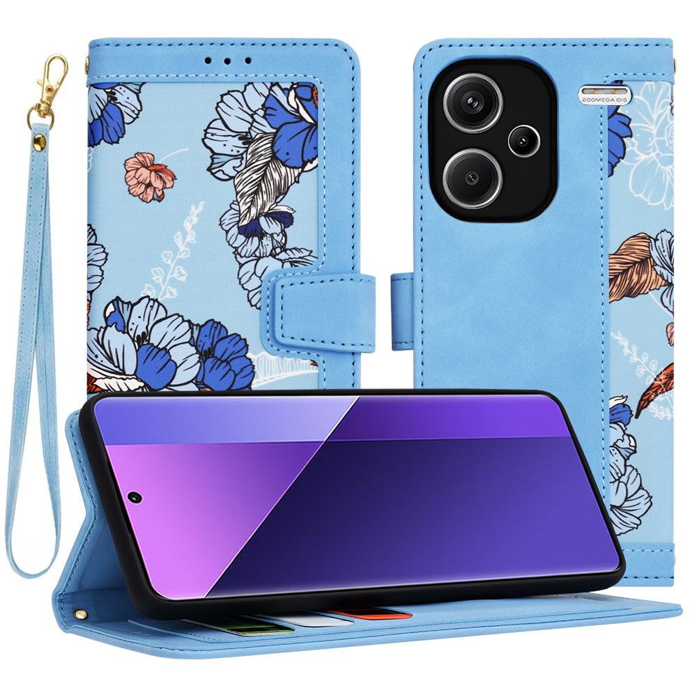 Puzdro pre Xiaomi Redmi Note 13 Pro+, Techsuit, FlipCraft, Modrá