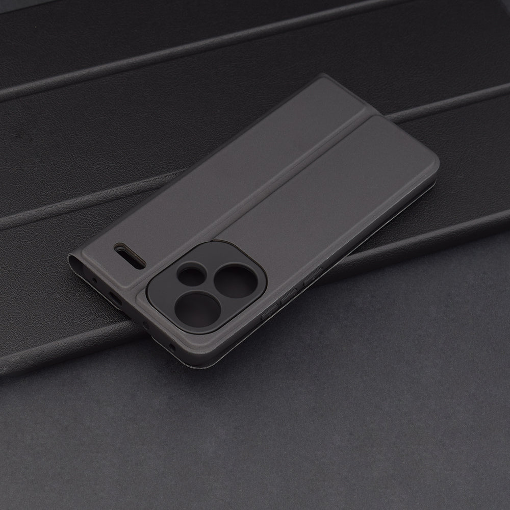 Puzdro pre Xiaomi Redmi Note 13 Pro+, Techsuit, Magskin Book, čierne