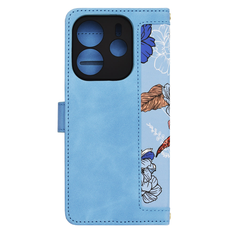 Puzdro pre Xiaomi Redmi Note 14 4G (Regionálne), Techsuit, FlipCraft, Modrá