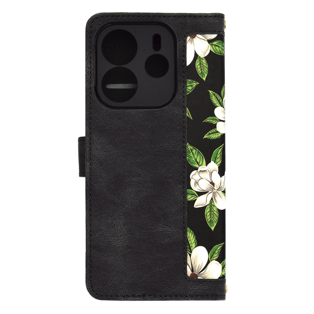 Puzdro pre Xiaomi Redmi Note 14 4G (Regionálne), Techsuit, FlipCraft, Čierne