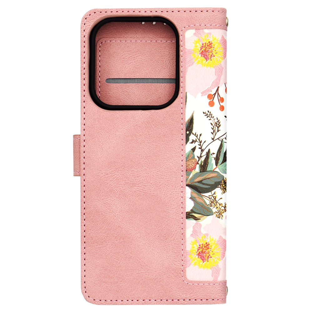 Puzdro pre Xiaomi Redmi Note 14 5G, Techsuit, FlipCraft, Ružové
