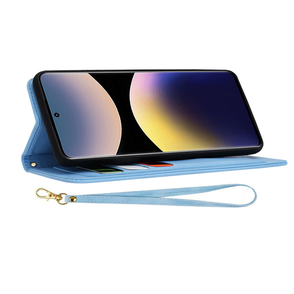 Puzdro pre Xiaomi Redmi Note 14 Pro 4G, Techsuit, FlipCraft, Modrá