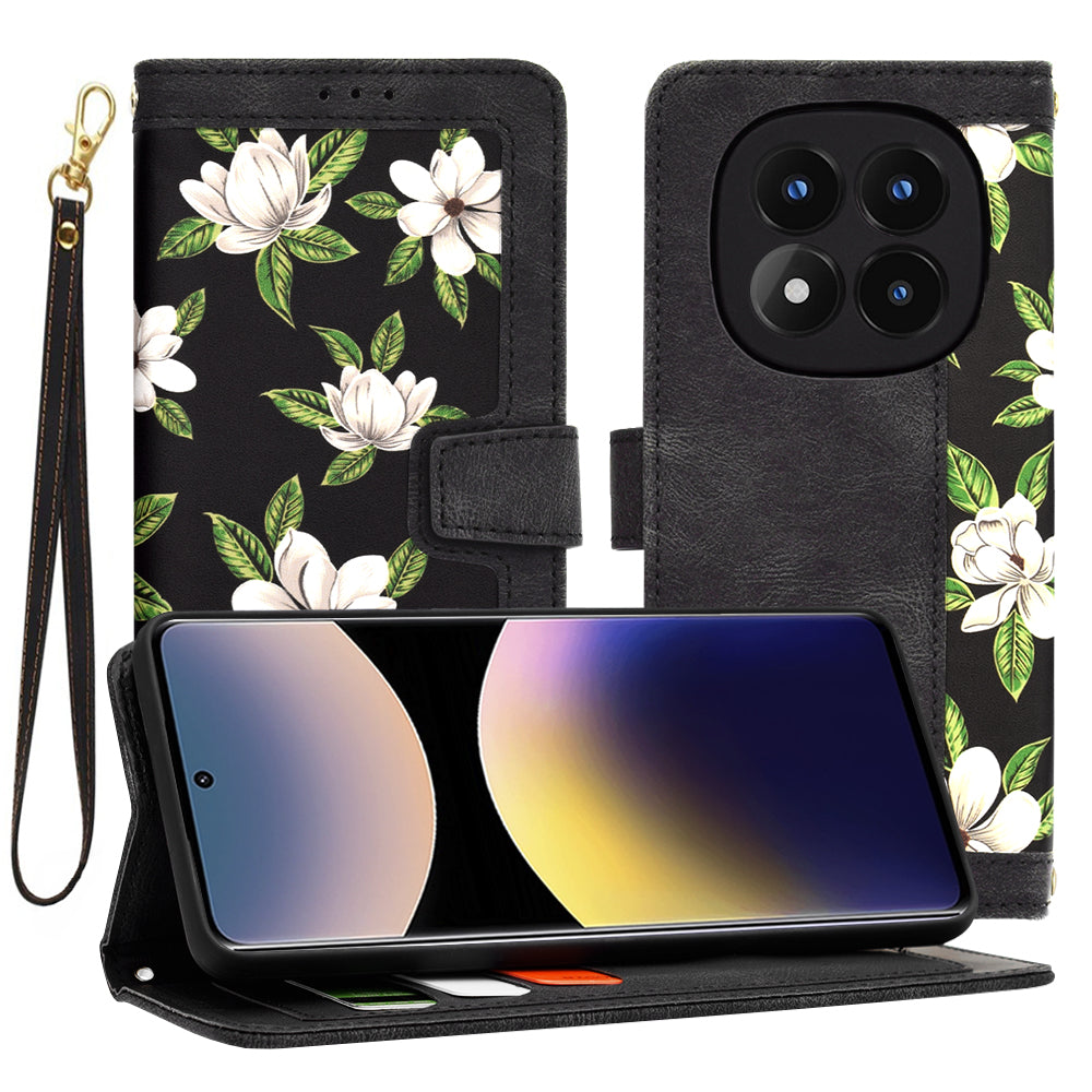 Puzdro pre Xiaomi Redmi Note 14 Pro 4G, Techsuit, FlipCraft, Čierna