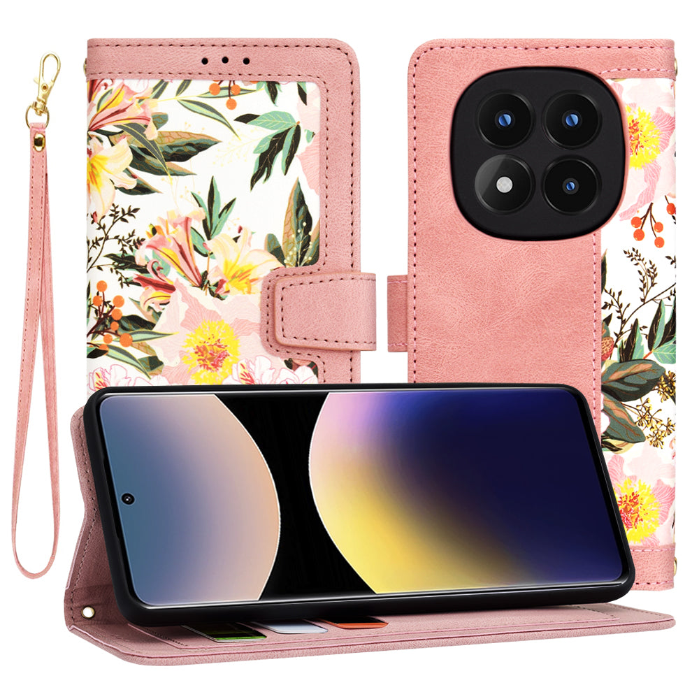 Puzdro pre Xiaomi Redmi Note 14 Pro 4G, Techsuit, FlipCraft, Ružové