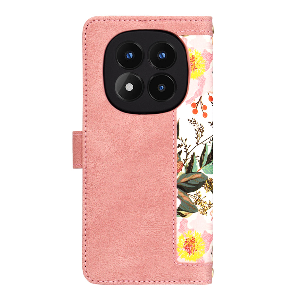 Puzdro pre Xiaomi Redmi Note 14 Pro 4G, Techsuit, FlipCraft, Ružové
