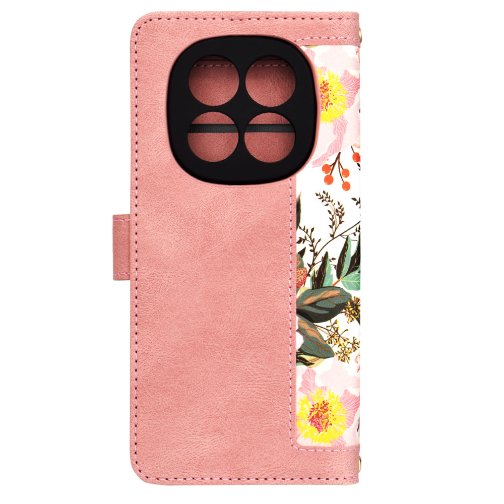 Puzdro pre Xiaomi Redmi Note 14 Pro 4G, Techsuit, FlipCraft, Ružové