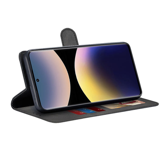 Puzdro pre Xiaomi Redmi Note 14 Pro+ 5G, Techsuit, Diary Book, Čierne