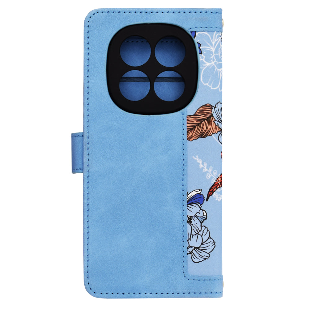 Puzdro pre Xiaomi Redmi Note 14 Pro+ 5G, Techsuit, FlipCraft, Modrá