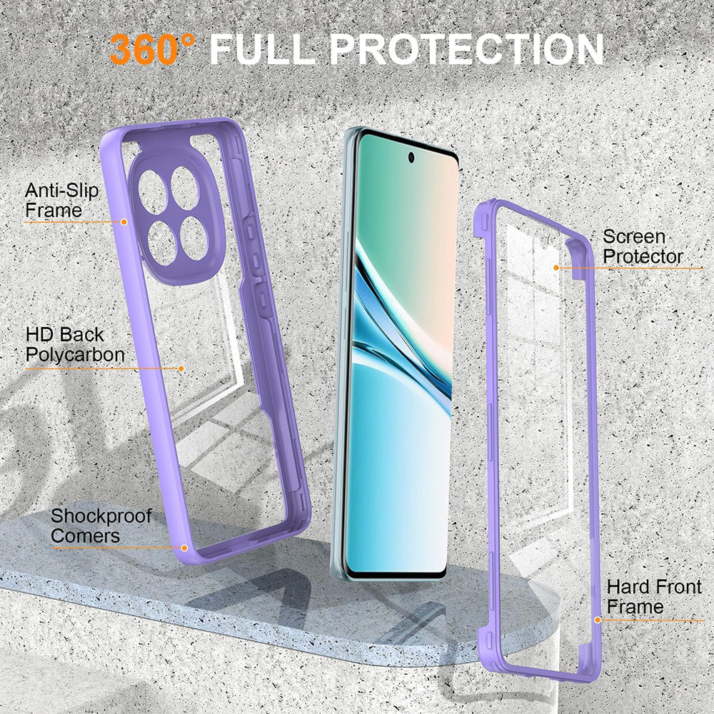 Puzdro pre Xiaomi Redmi Note 15 4G, Techsuit, ColorVerse 360, Fialové