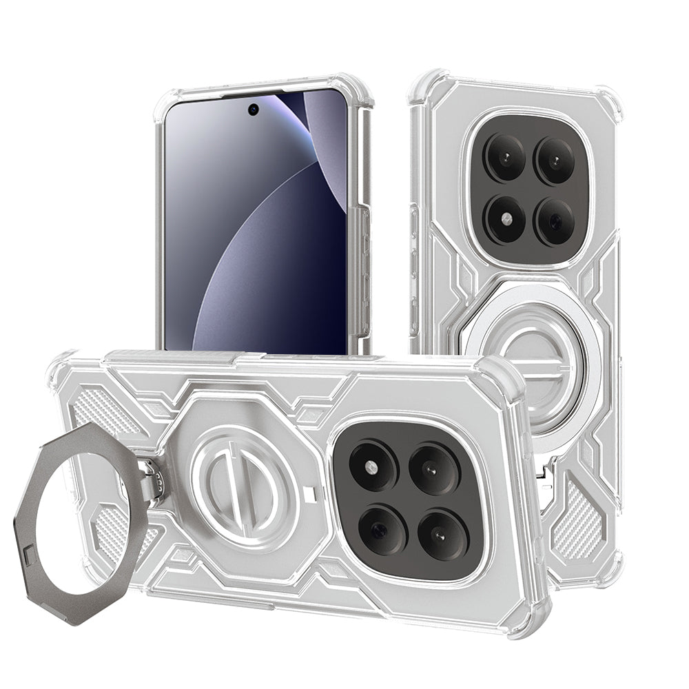 Puzdro pre Xiaomi Redmi Note 15 Pro 4G, Techsuit, Carbon Shield Pro, Biela