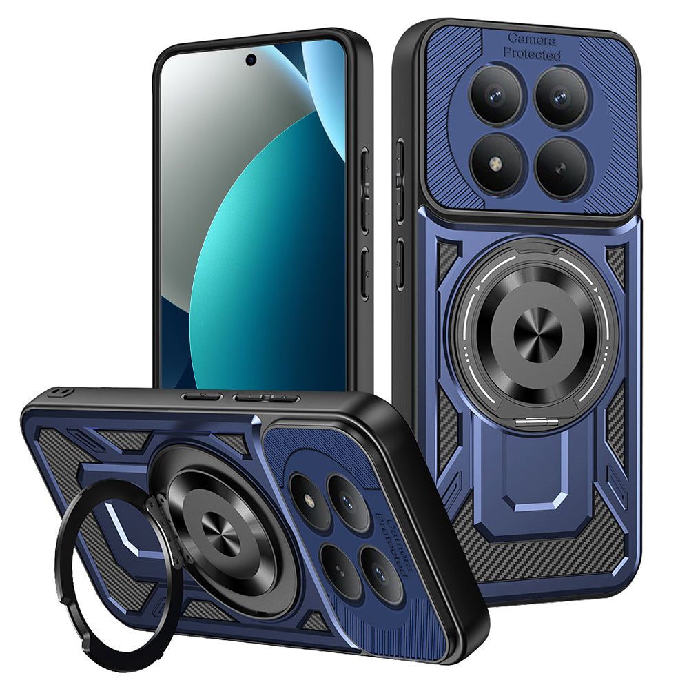 Puzdro pre Xiaomi Redmi Note 15 Pro 4G, Techsuit, RuggedCam, Modrá