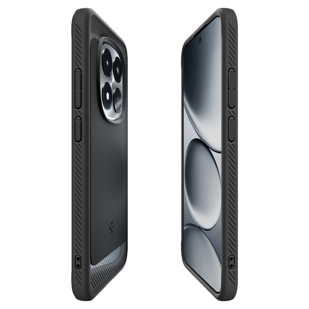 Puzdro pre Xiaomi Redmi Note 15 Pro 5G, Spigen, Rugged Armor, Matná čierna ACS10460