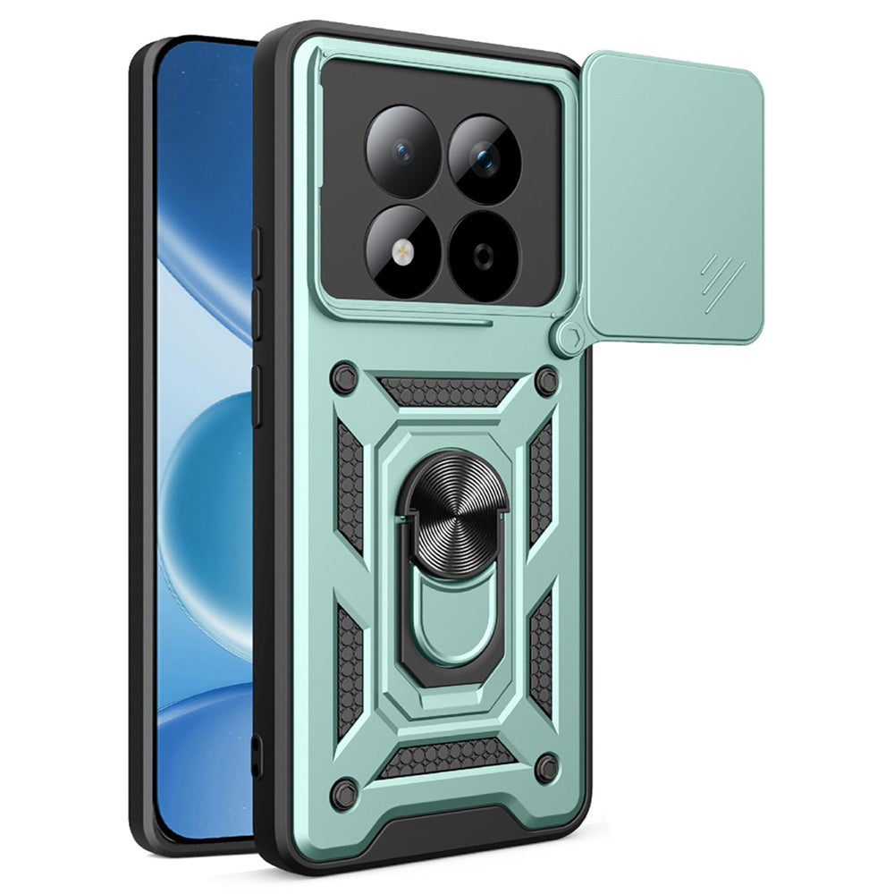 Puzdro pre Xiaomi Redmi Note 15 Pro 5G, Techsuit, CamShield, Zelené