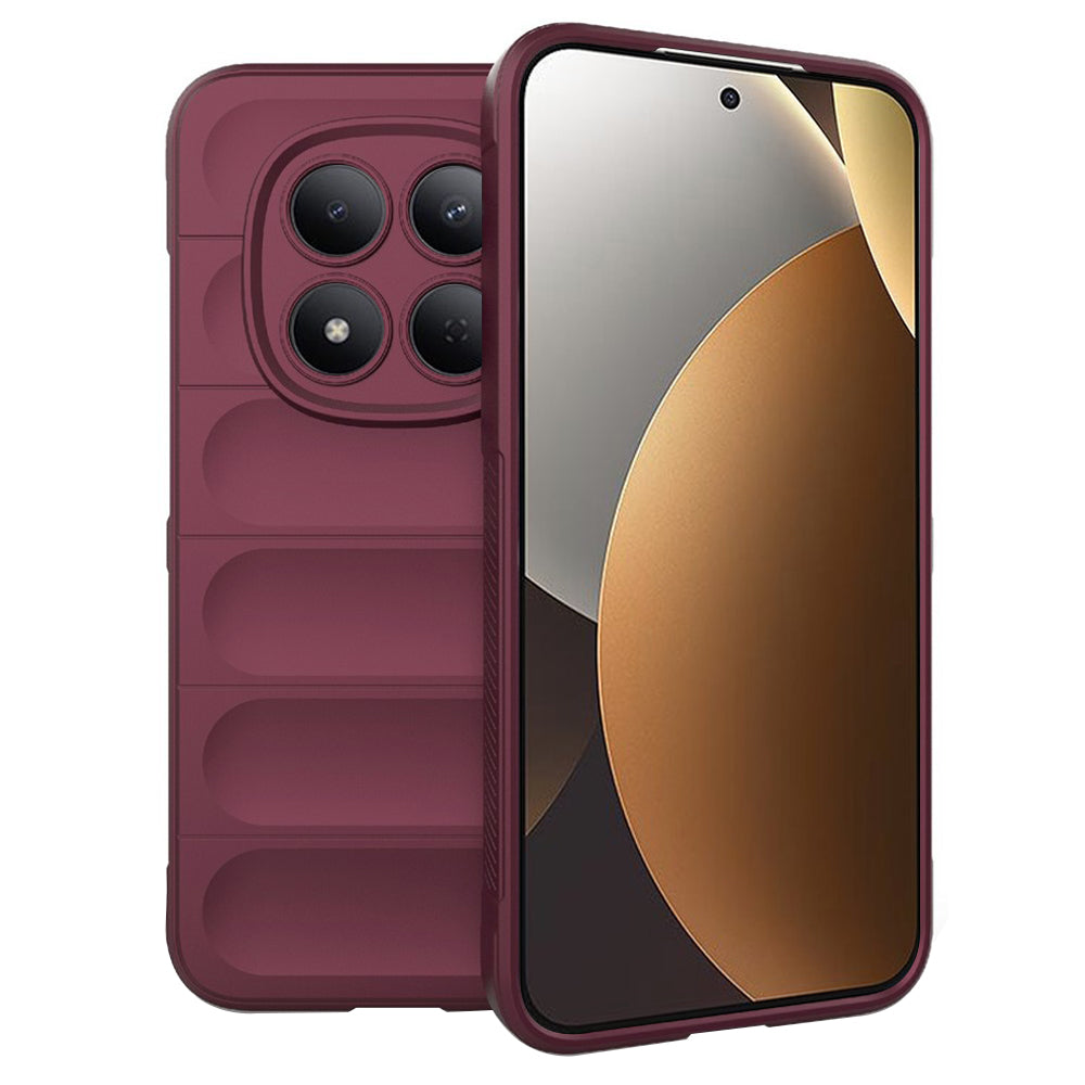 Puzdro pre Xiaomi Redmi Note 15 Pro 5G, Techsuit, Magic Shield, Višňová