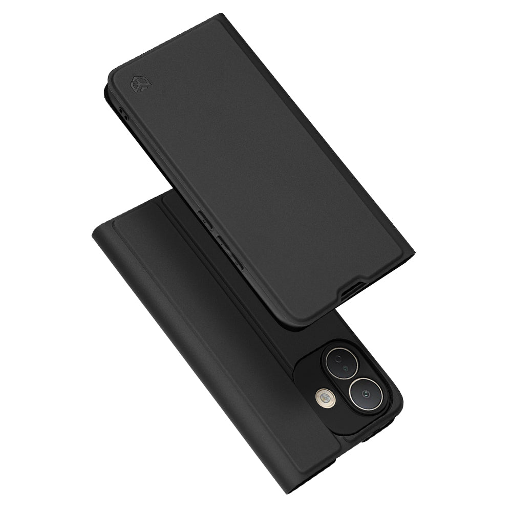 Puzdro pre Xiaomi Redmi Note 17 Pro, Techsuit, Magskin Book, Čierne