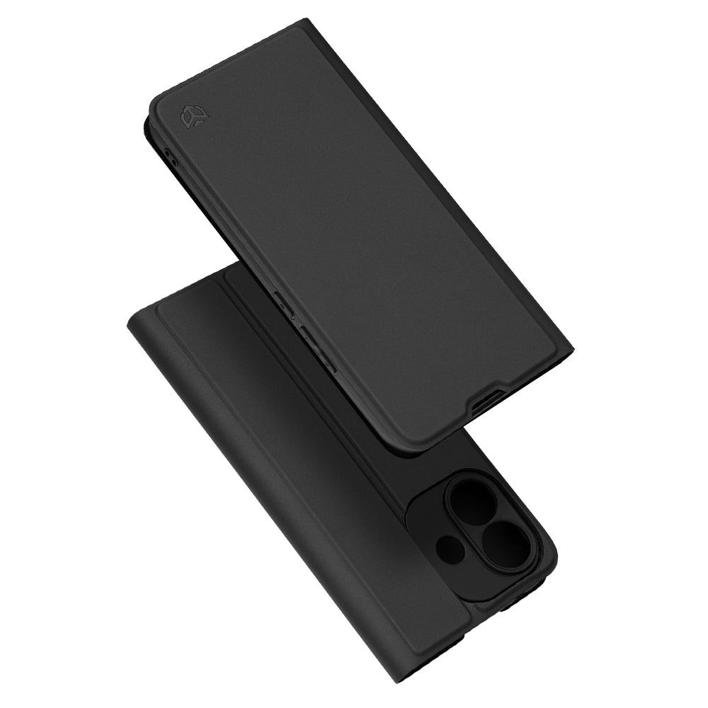 Puzdro pre Xiaomi Redmi Note 17 Pro, Techsuit, Magskin Book, Čierne