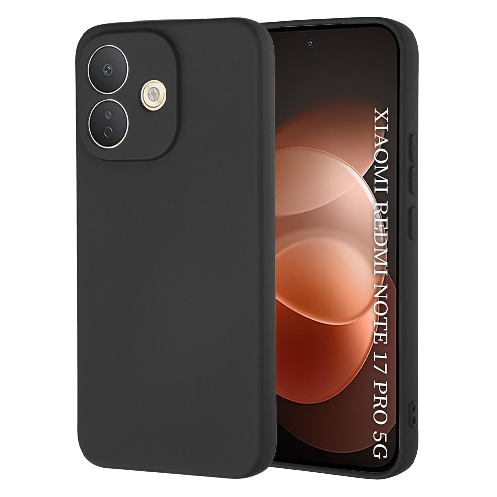 Puzdro pre Xiaomi Redmi Note 17 Pro, Techsuit, SoftFlex, Čierne