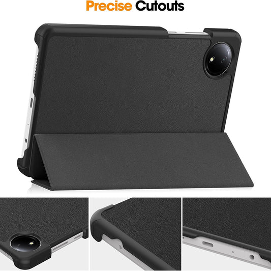 Obal na Xiaomi Redmi Pad SE 8.7, Techsuit, FoldPro, čierny