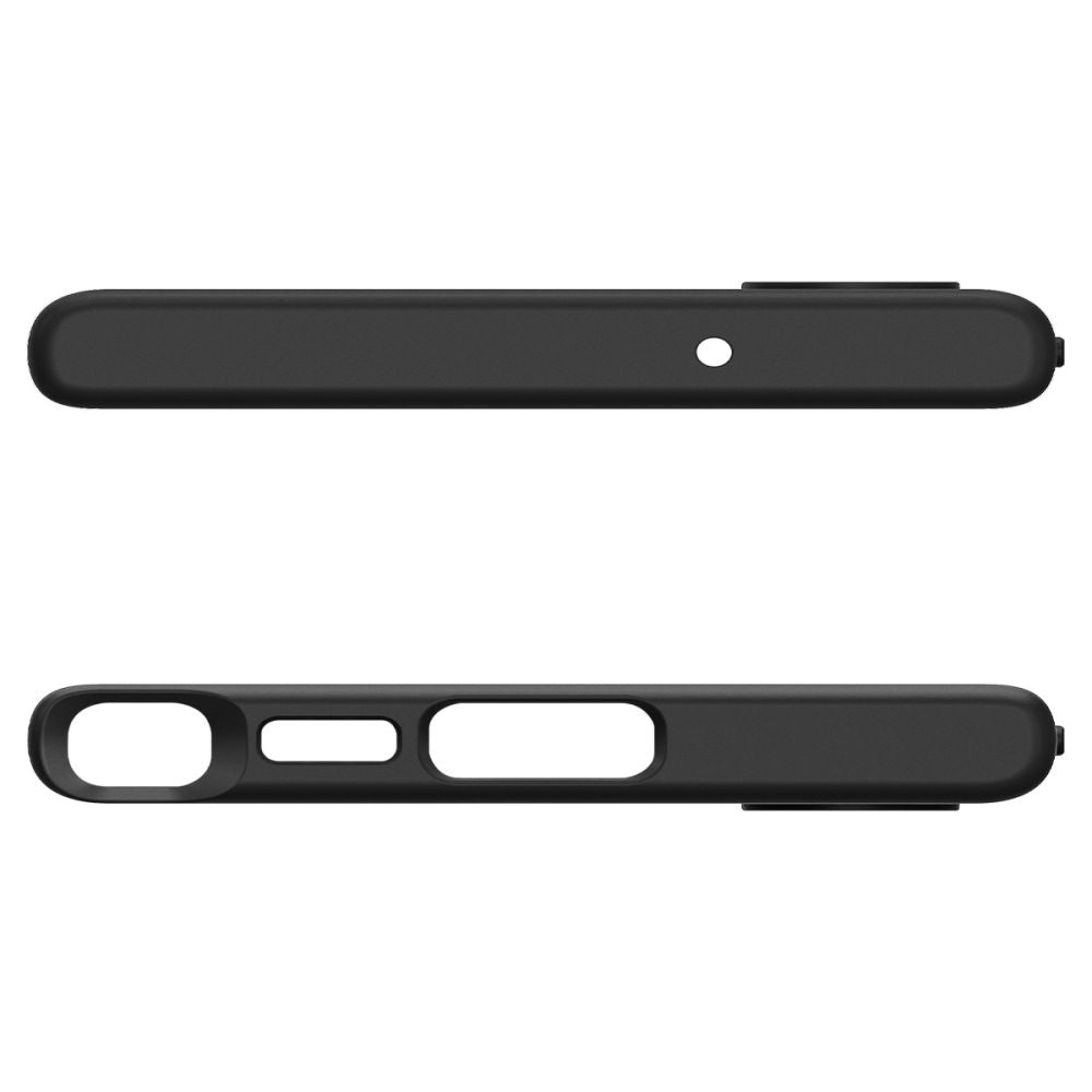 Puzdro pre Samsung Galaxy S23 Ultra S918, Spigen, Liquid Air, Matná čierna ACS05614