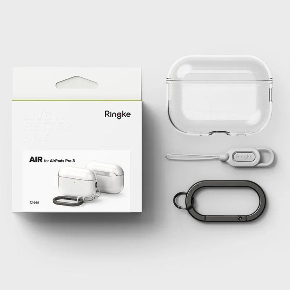 Puzdro Ringke Air pre Apple AirPods Pro 3, Priehľadné