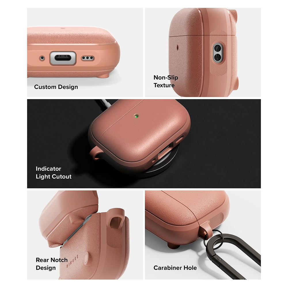 Puzdro Ringke Onyx Magnetic Apple AirPods Pro 3, Bronz