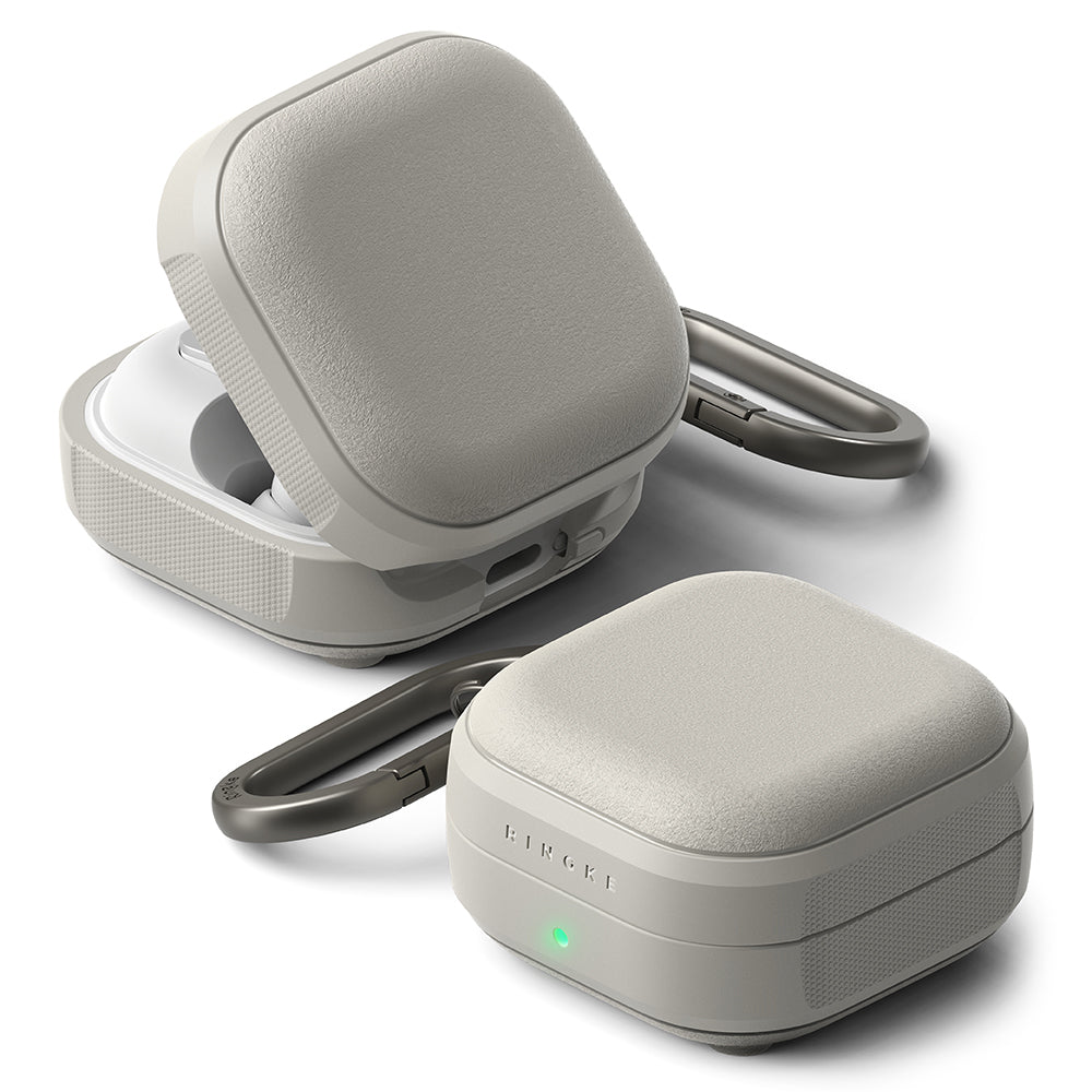 Puzdro Ringke Onyx Magnetic pre Samsung Galaxy Buds4 / Buds4 Pro, Sivé