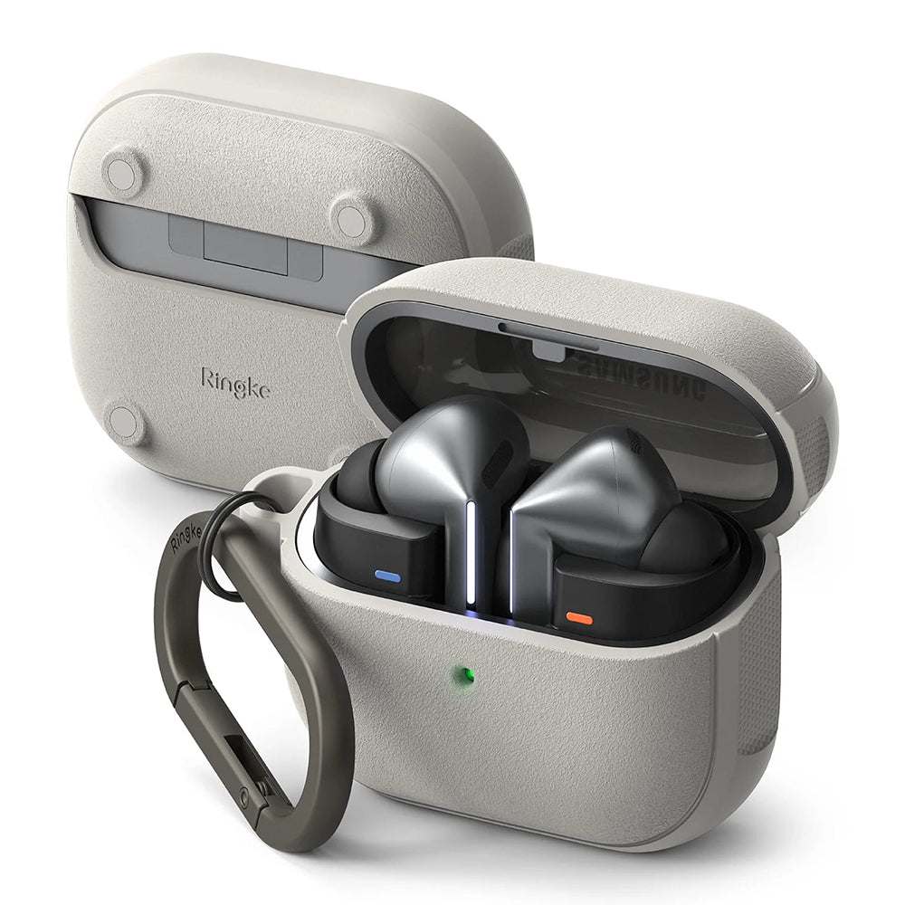 Magnetické puzdro Ringke Onyx pre Samsung Galaxy Buds3 FE / Buds3 Pro / Buds3, sivé