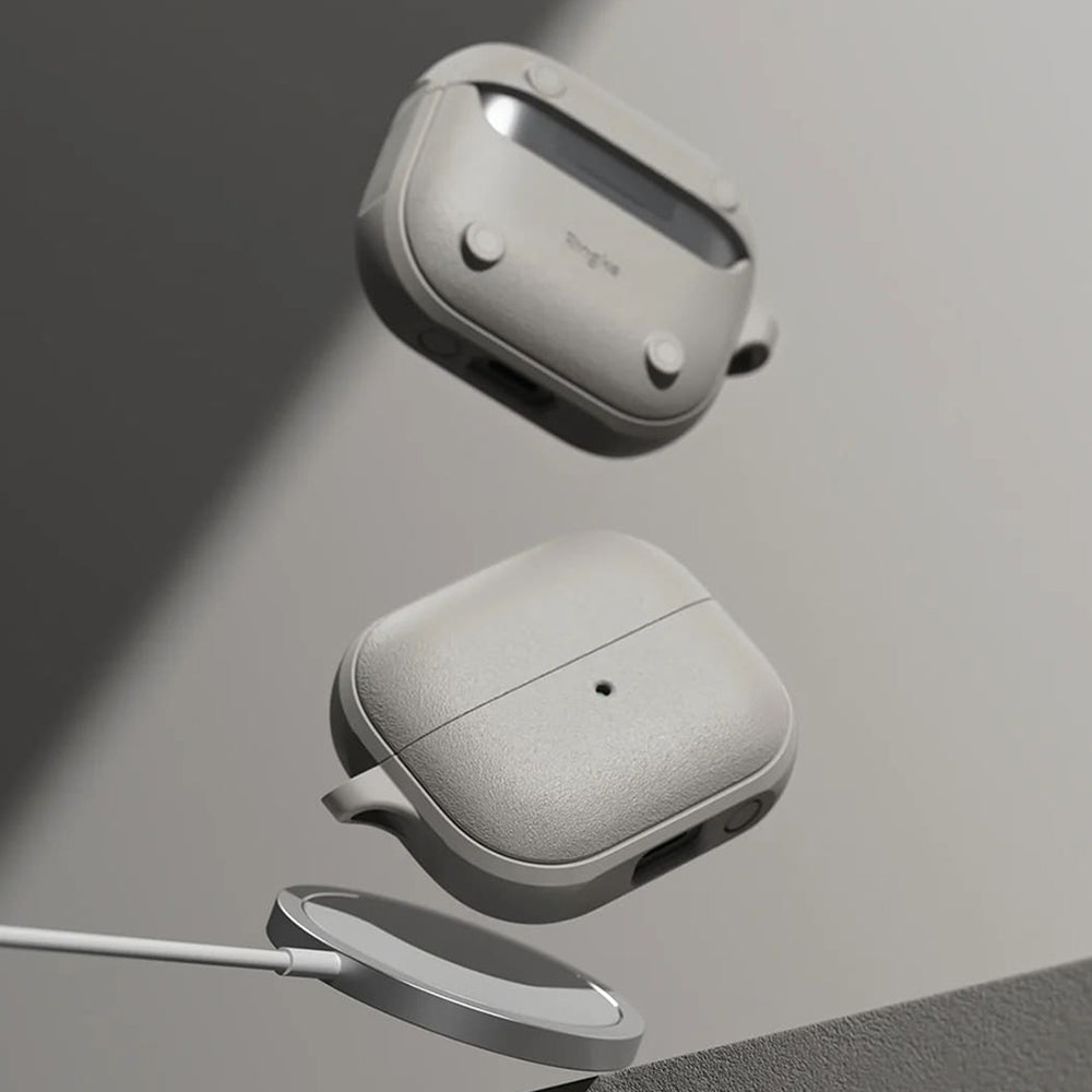 Magnetické puzdro Ringke Onyx pre Samsung Galaxy Buds3 FE / Buds3 Pro / Buds3, sivé