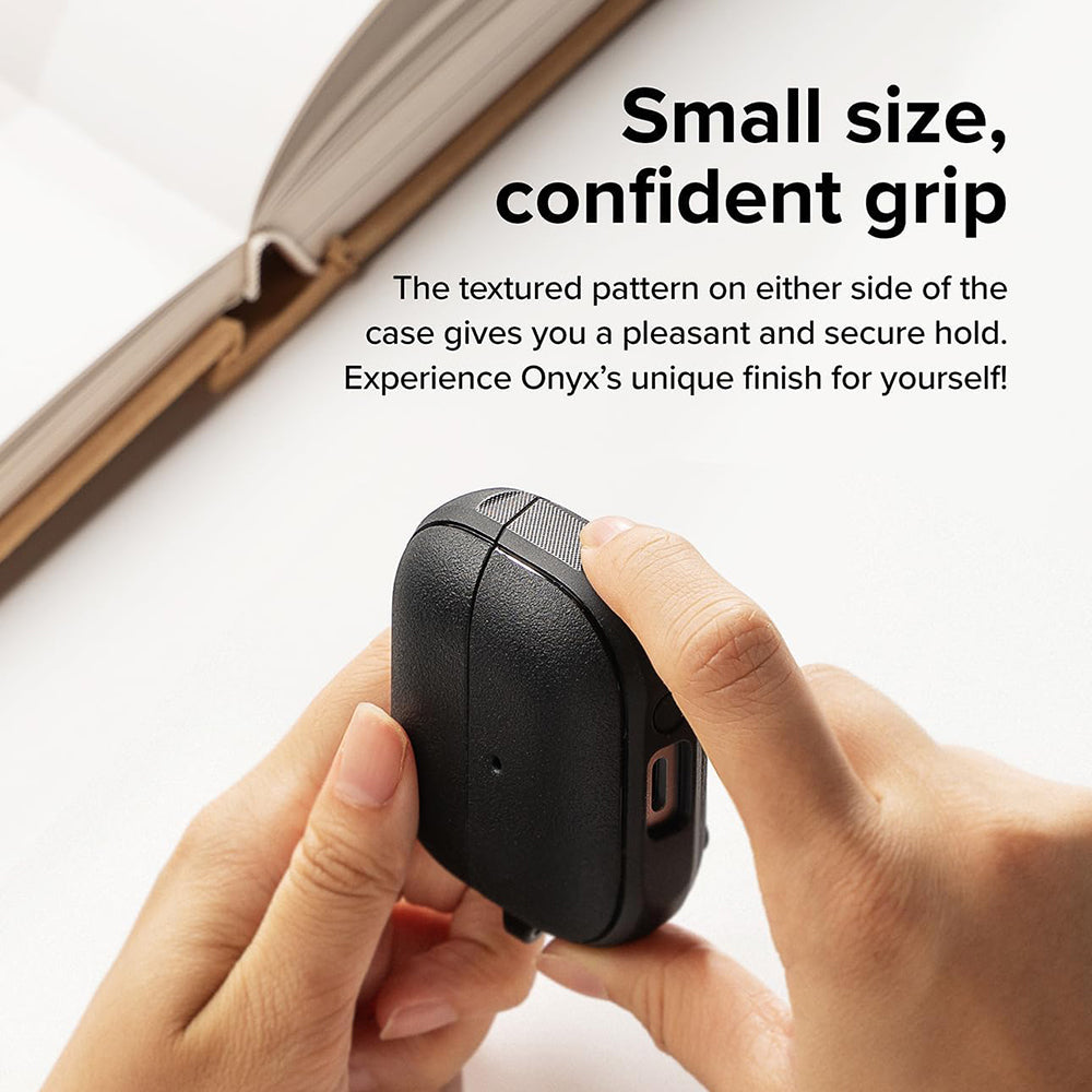 Magnetické puzdro Ringke Onyx pre Samsung Galaxy Buds3 FE / Buds3 Pro / Buds3, čierne