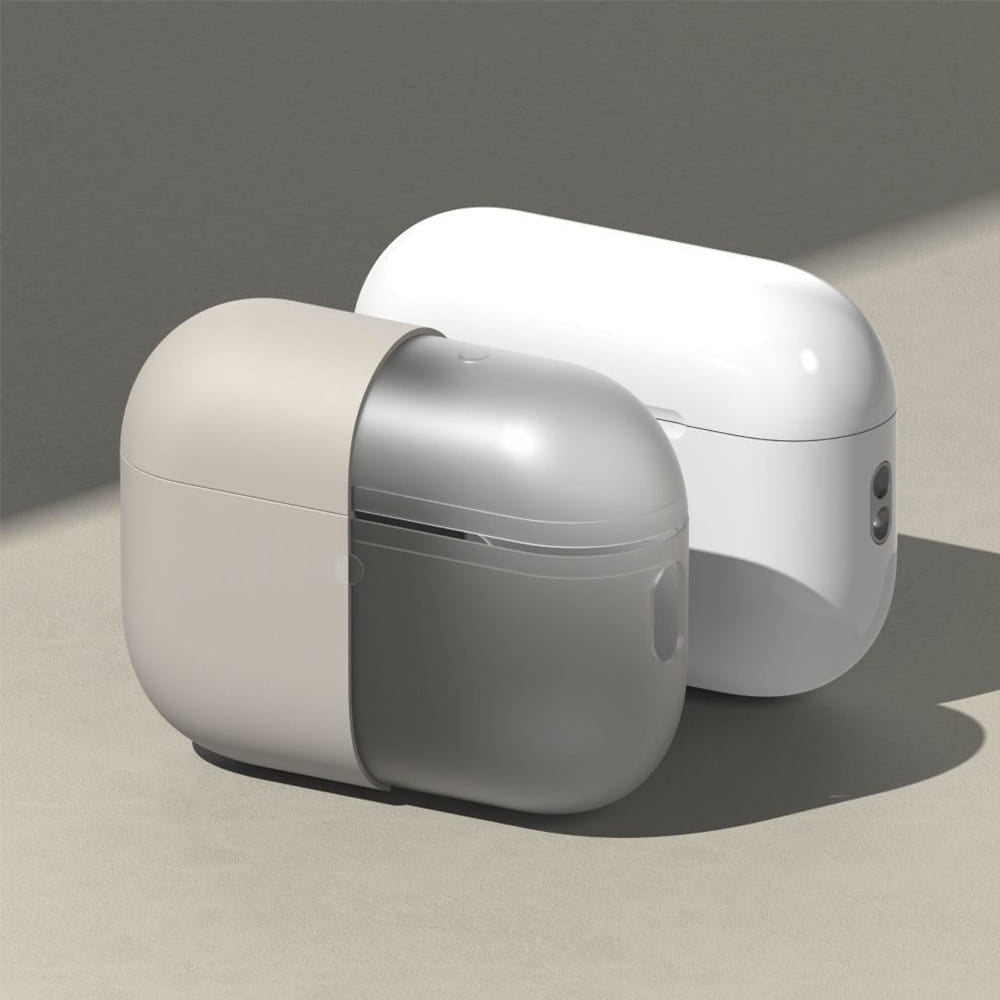 Puzdro Ringke pre Apple AirPods Pro 3, Krémové