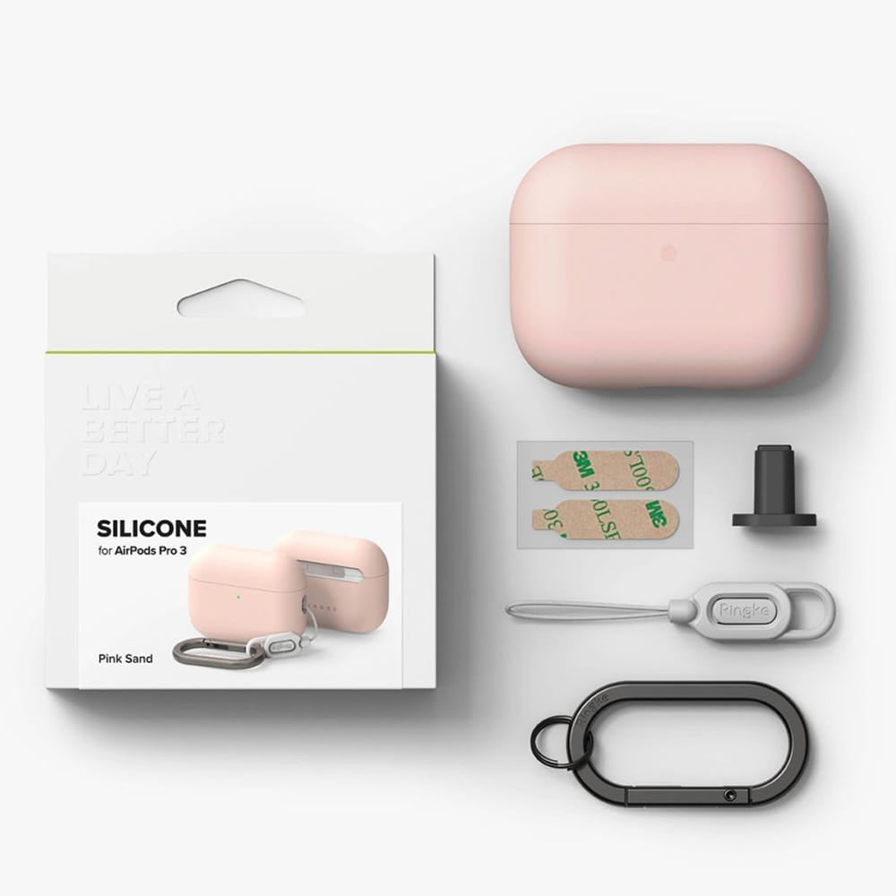 Puzdro Ringke pre Apple AirPods Pro 3, Ružové