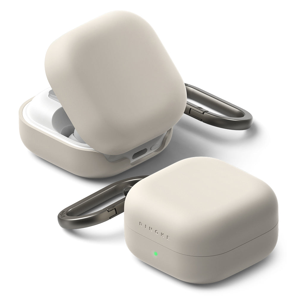 Puzdro Ringke pre Samsung Galaxy Buds 4 Pro, Krémové