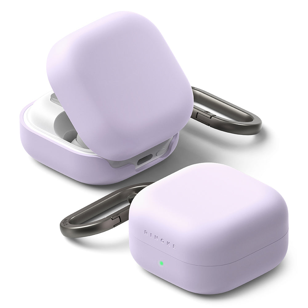 Puzdro Ringke pre Samsung Galaxy Buds4 / Buds4 Pro, Svetlofialové