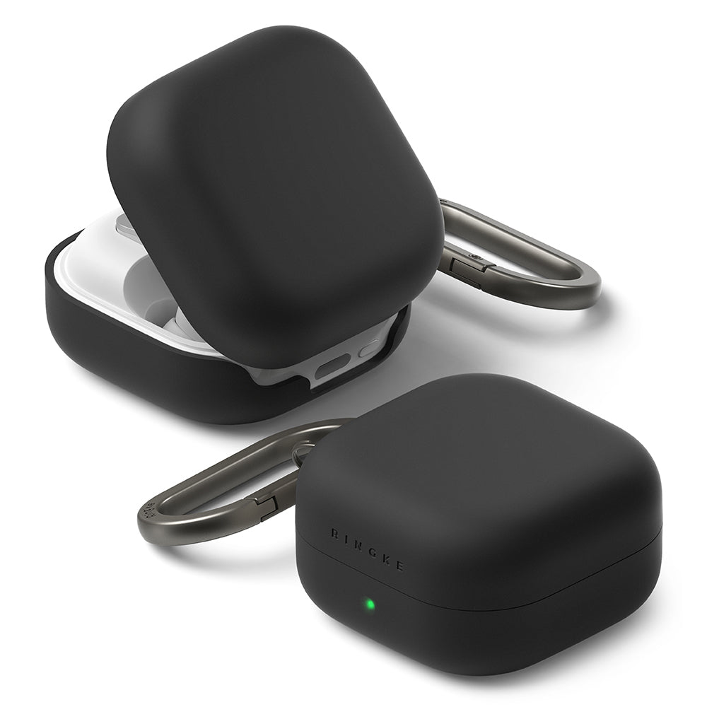 Puzdro Ringke pre Samsung Galaxy Buds4 / Buds4 Pro, Čierne