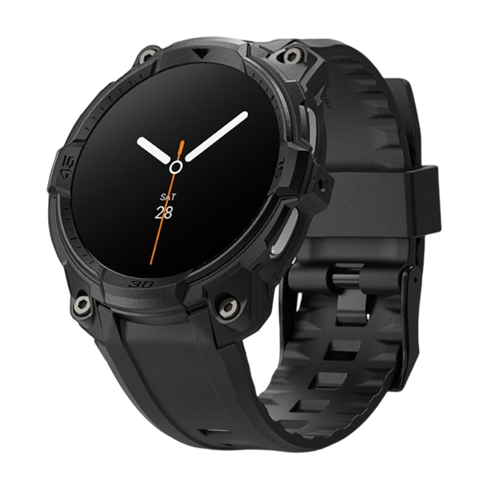 Puzdro Ringke Rugged Gear pre Samsung Galaxy Watch8 Classic, Čierne