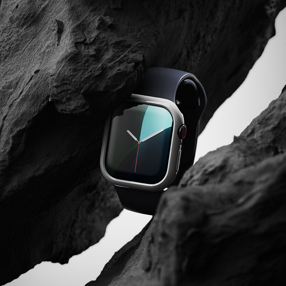 Puzdro Ringke Slim pre Apple Watch Series 10 / 11 42mm, Sada 2 kusy, Matná čierna / Priehľadná