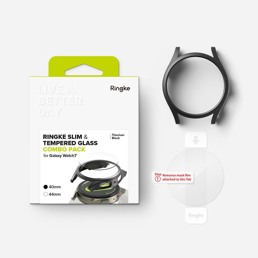 Puzdro Ringke Slim pre Samsung Galaxy Watch7 40mm, Sivé