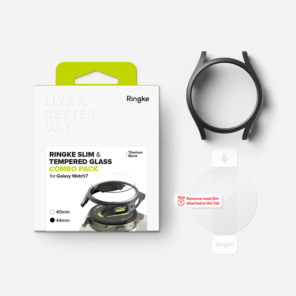 Puzdro Ringke Slim pre Samsung Galaxy Watch7 44mm, Sivé